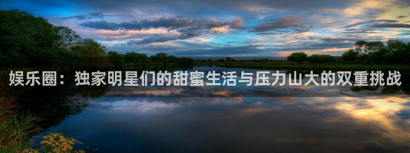 星辉平台现在优惠多少：娱乐圈：独家明星们的甜蜜生活与压力山大的双重挑战