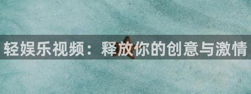 星辉平台2登录：轻娱乐视频：释放你的创意与激情